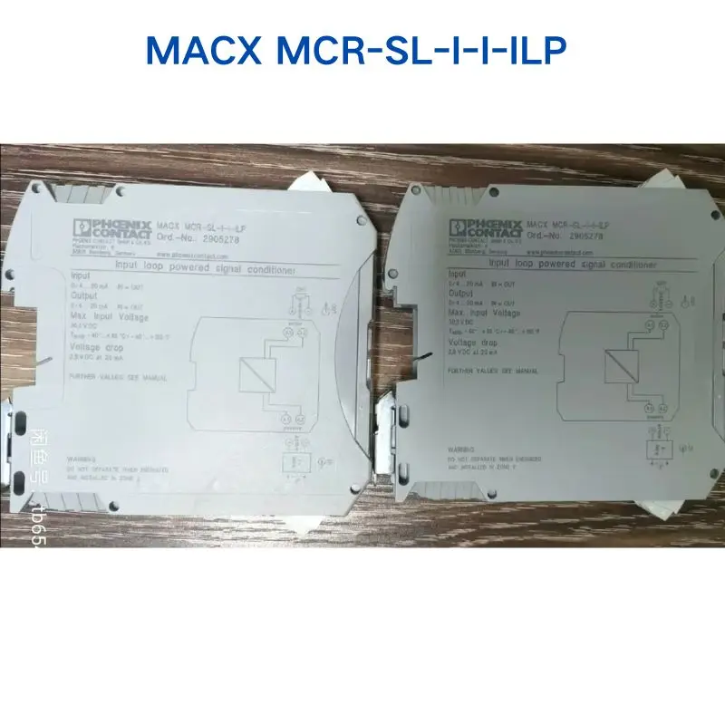 Second-hand test OK PHOENIX isolator MACX MCR-SL-I-I-ILP