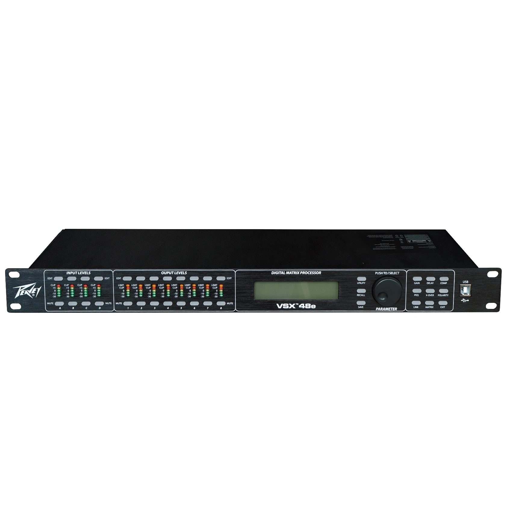 Peavey professional stage Reverberation Equalizer Speaker Processor Digital Audio Processor peavey vsx48e