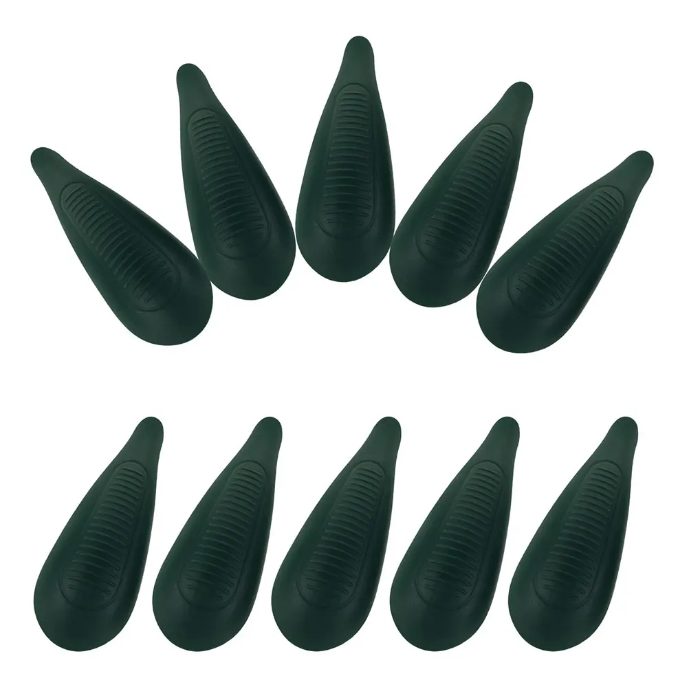 

8 Pairs Plastic Hanger Shoulder Protectors Anti-Deformation Clothes Garment Support Pads Home Closet Travel Use Green