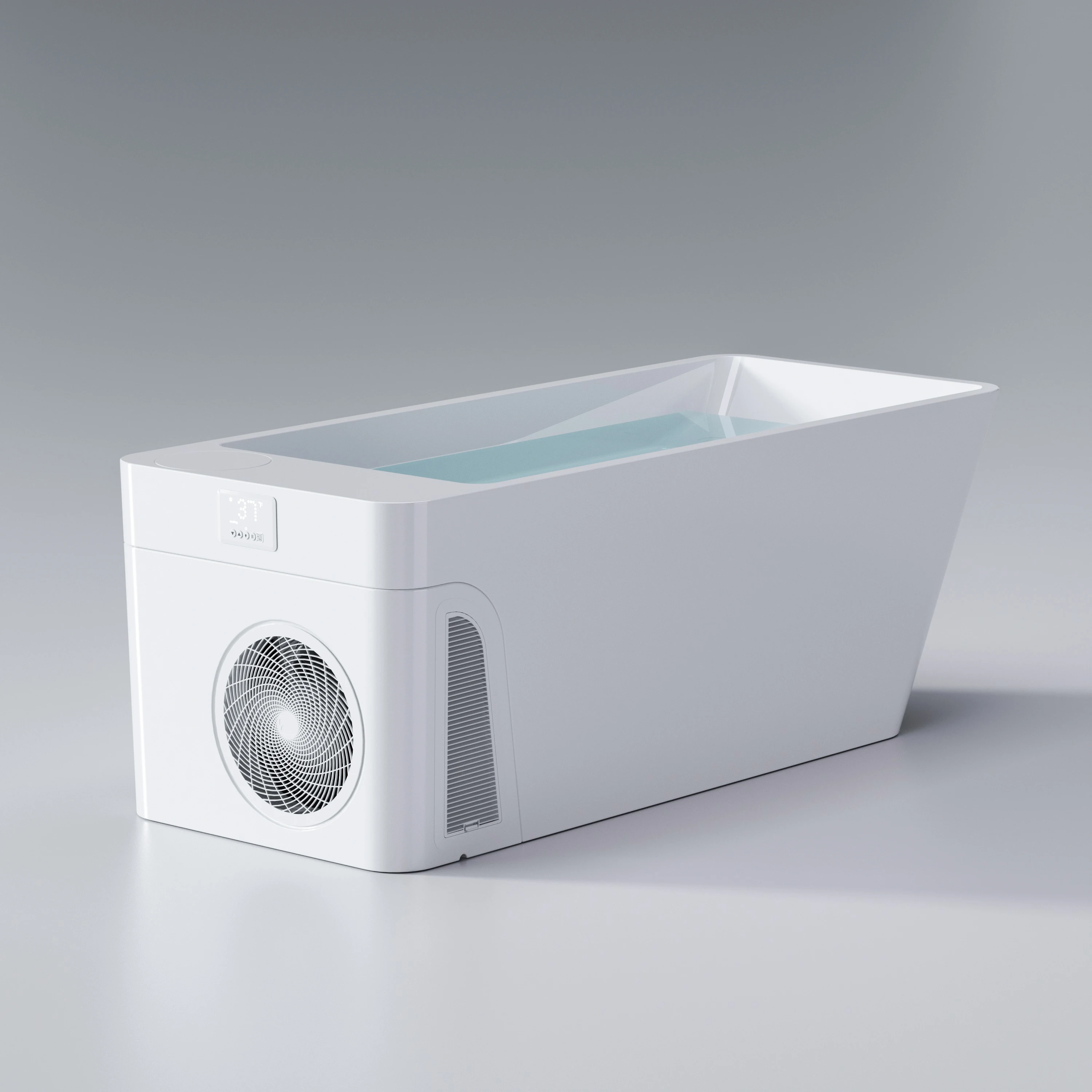 

All-in-one Bathtub Modern Design Acrylic Cold Plunge Bathtub 1HP Smart WIFI Chiller for Relieve Tenosynovitis and TFCC