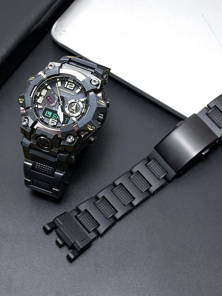 Suitable for Casio Big Mud King Third Generation GWG-B1000 Second Generation GWG-2000/2040 Composite Plastic Steel Watch Strap