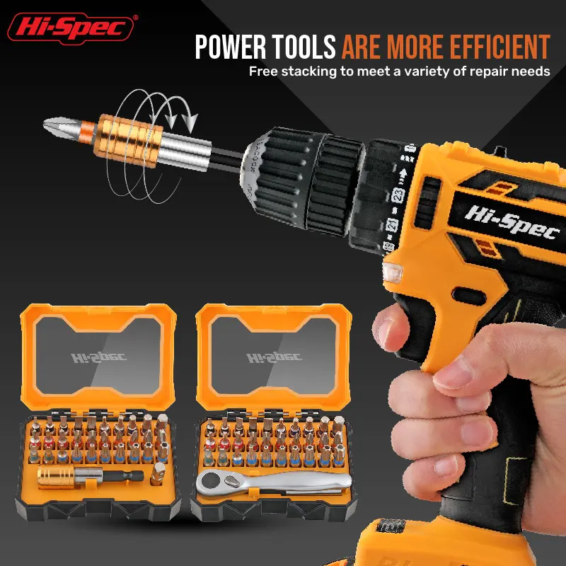 Hi-Spec Screwdriver Set Precision Screwdriver Bits Extension Bar Set Quick Socket Mini Ratchet Handle Wrench Dropshipping