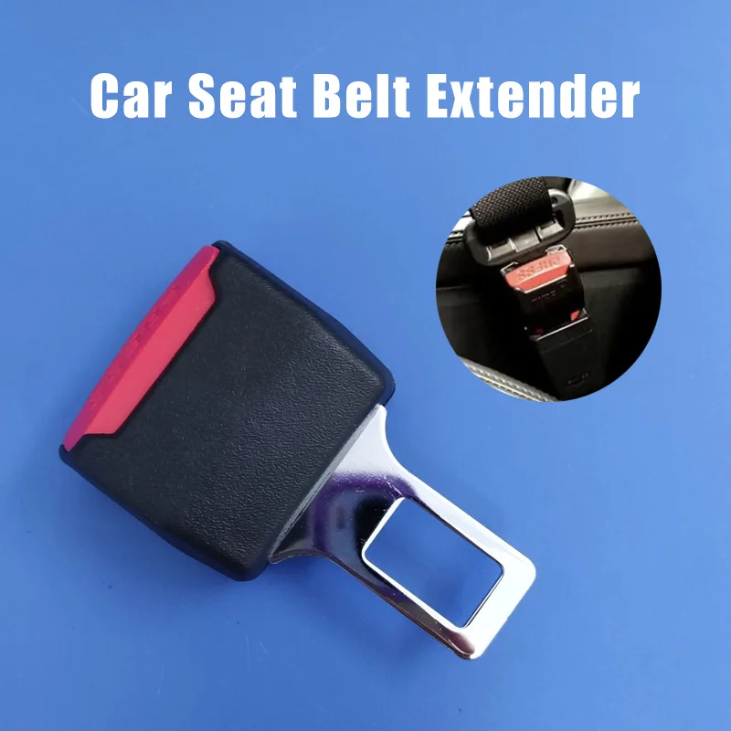 2Pcs Car Seat Belt Extender Clips Seat Belt Extender Adapters Universal Car Accessories Suitable for Children and Adults