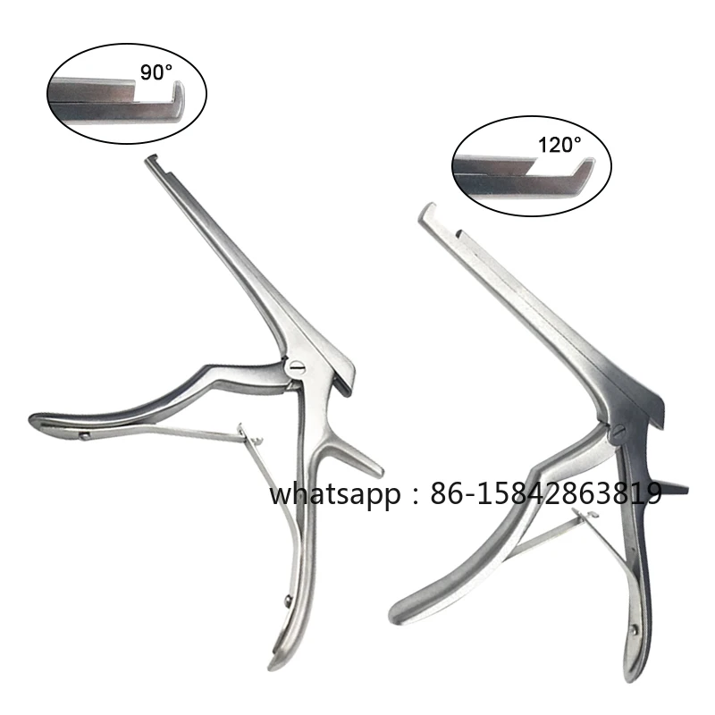 

Kerrison Bone Rongeur Orthopedics Kerrison Rongeur 90/120 Degree Orthopedics Pet Surgical Instrument Stainless Steel