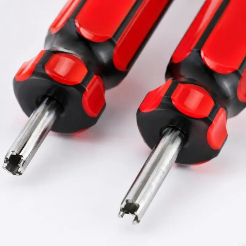 M76E Tire Stem Service Set Combining Three Distinct Handheld Implements for Bikes