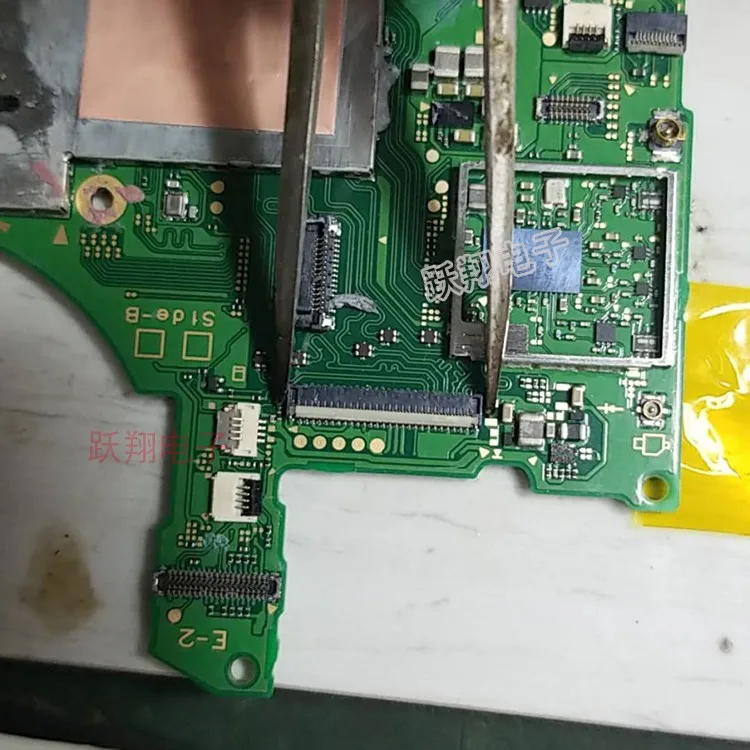 Conector FPC para Nintendo Switch Console na Placa-Mãe, Tela LCD, 53Pin, 5-30Pcs