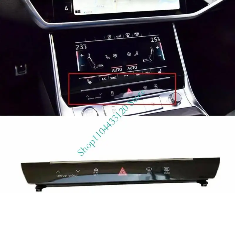 

0XXD Car Quick Response LCD Touch Control Panel Switches For Premium Sedan Easy Assembly Improved Road Safety 4K0925301B