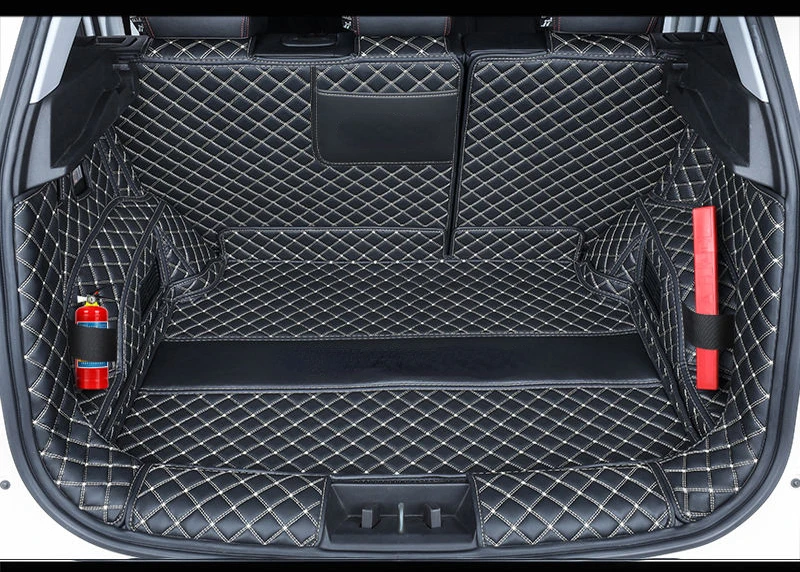 Leather Car Trunk Mats Cargo for Chery Tiggo 4 Pro 5x  2023 2021-2024 rear boot Carpet Pad Cover Accessories Catpet