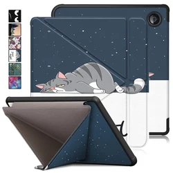For KOBO Sage Sleepcover 8 Inch Cute Painted Leather Case For Kobo Sage Cover Fold Stand Coque For Kobo Sage Case Funda 2021