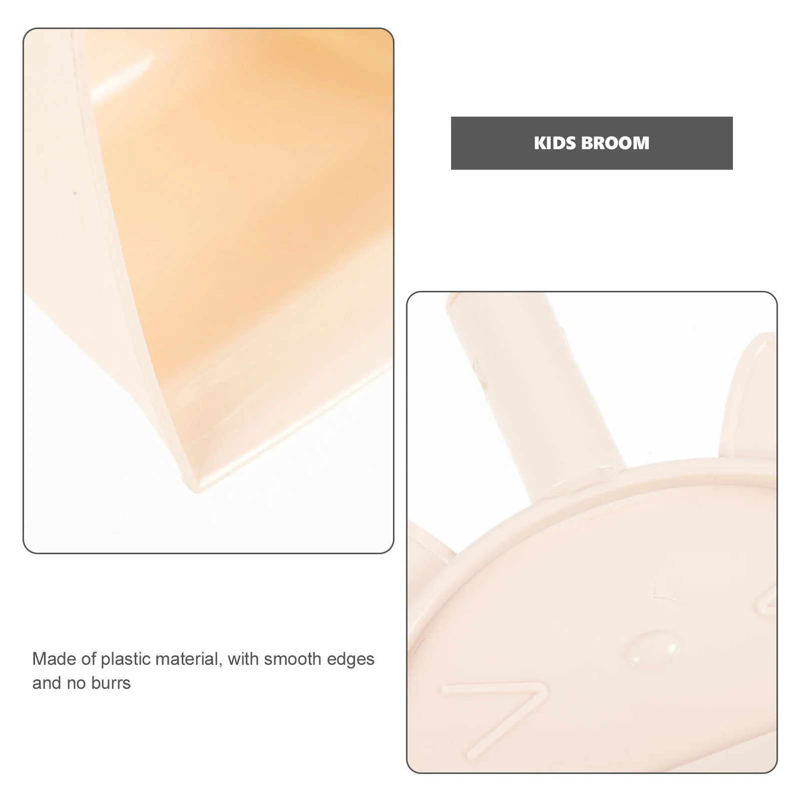 1 ensemble de petits balai pelle à poussière pour enfants, ensemble de balai en plastique, outil de nettoyage ménager, jeu de simulation, aide à l'apprentissage éducatif