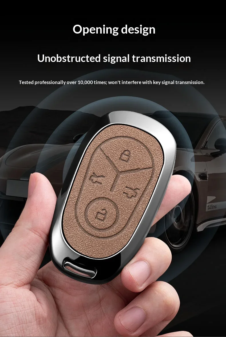 Schutzhülle für Autoschlüssel aus Zinklegierung, geeignet für den Schlüsselanhänger des Geely GEOME Galaxy Light Star Wishes 2025 Exploring Youth Edition. – Detail 8