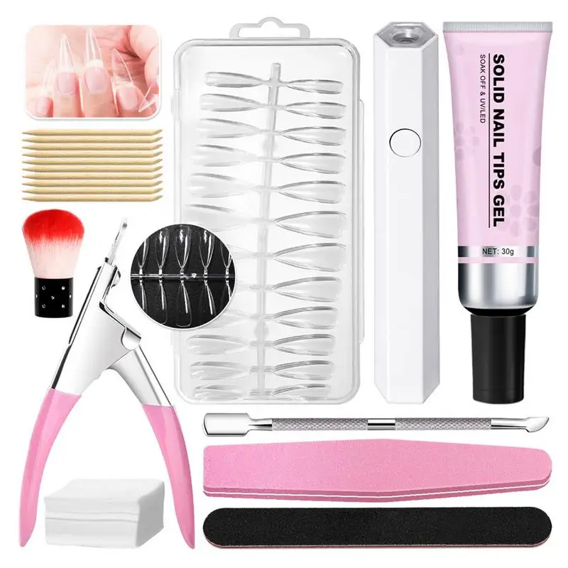 Nagelgel Kit Manicure Gel Nagelverlengingsset Kunstmatige Verlenggel Nagelset Voor Vrouwen Nail Art Tool Ontwerp Vingertoppen