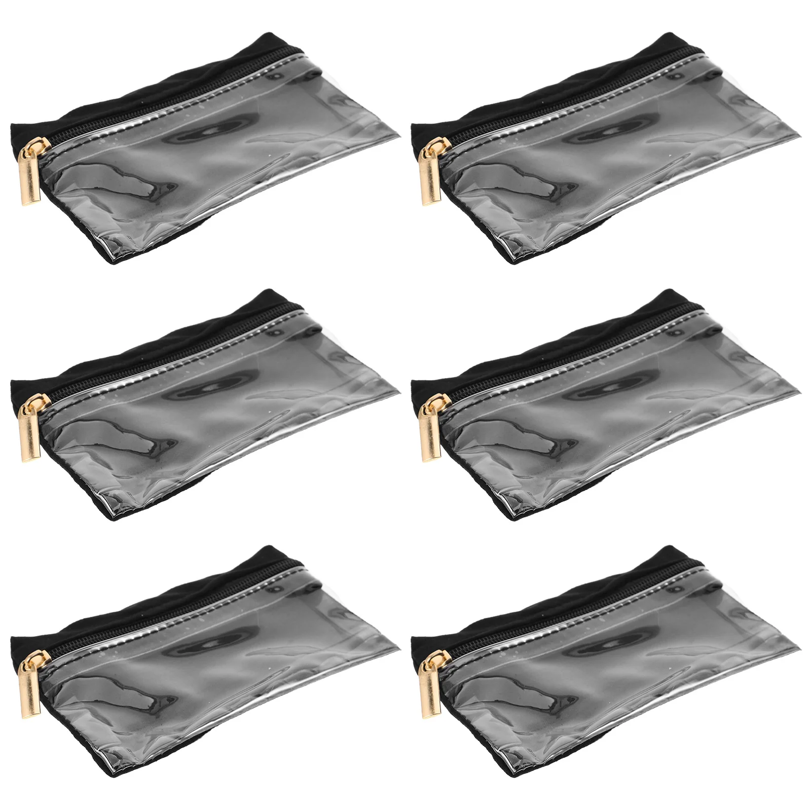 6Pcs Jewelry Organizer Bags Small Zipper Pouches Compact Travel Case for Necklaces Bracelets Watches Portable Jewelry Holder