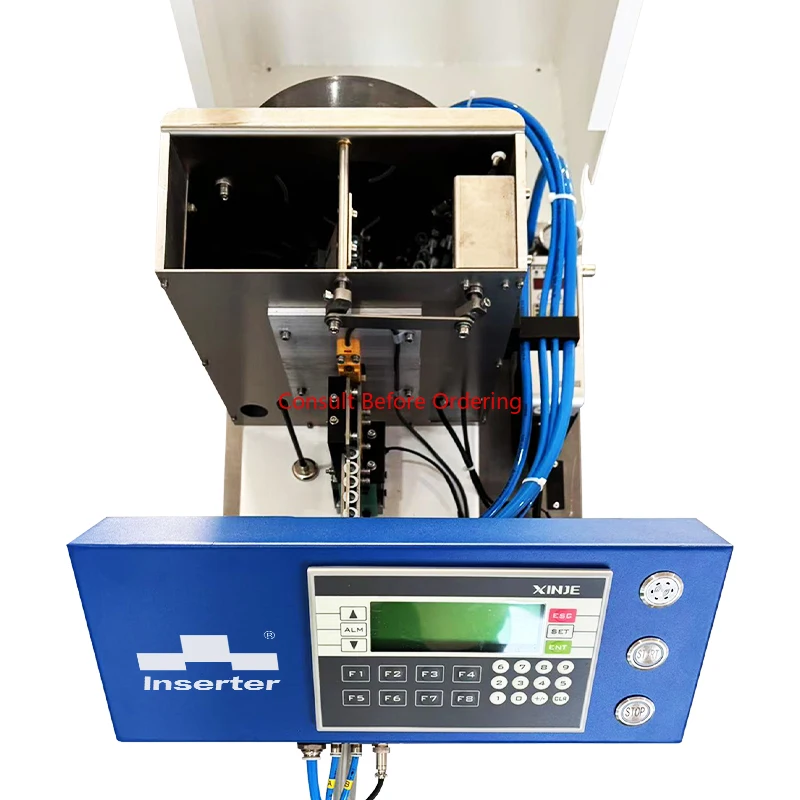 L'alimentazione automatica per rivettatura rapida migliora l'efficienza produttrice Lunghezza tubo di alimentazione 2,5 m Rivettatrice per dadi