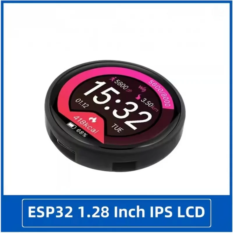 ESP32-C3 1.28 Inch Round IPS LCD TFT Module Touch For Arduino LVGLl WiFi & Bluetooth Development Board 240x240 IPS Smart Display
