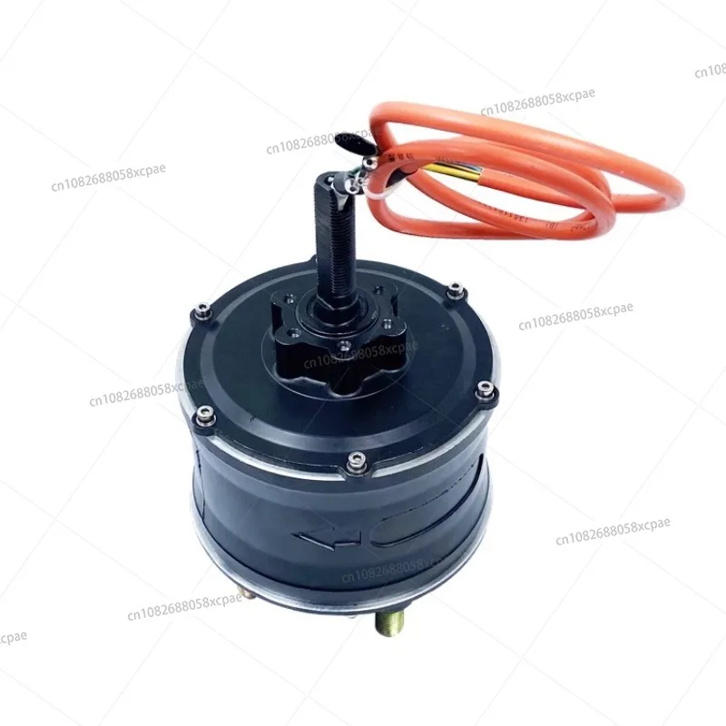 100NM48v600w بدون أسنان بدون فرش تيار مستمر عربة جولف سيارة رملية عزم دوران كبير محرك محور منخفض السرعة #2