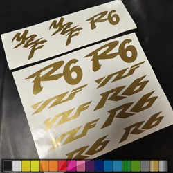 Motorcycle YZF R6 Graphics Tank Cover Emblems Fairing Front Stickers Decals YZF R6 99-2024 YZF-R6 YZF600 1999-2024