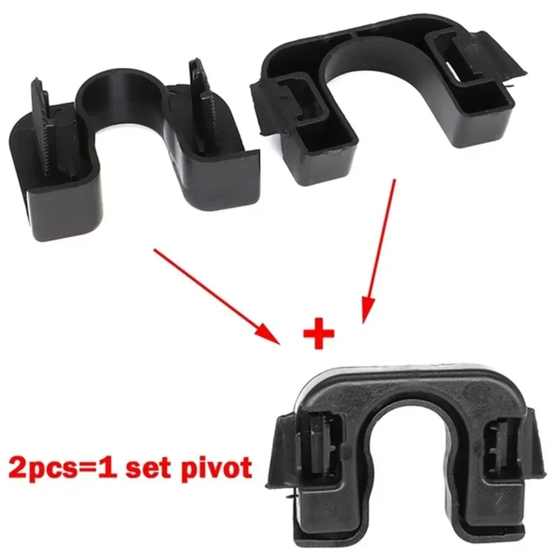 Car Rear Boot Trunk Load Cover Parcel Shelf Clips Pivot Bracket Mount for Ford Focus MK3 3 Mondeo 4 MK4 Fiesta MK7 MK8 B-Max