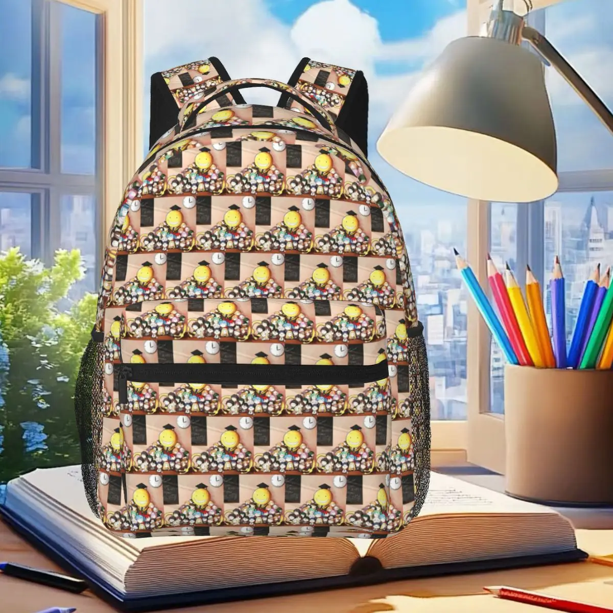 Assassination Classroom Octopus Koro Sensei Backpack Student Boys Girls BookBag School Bag Laptop Shoulder Bags for Men Women