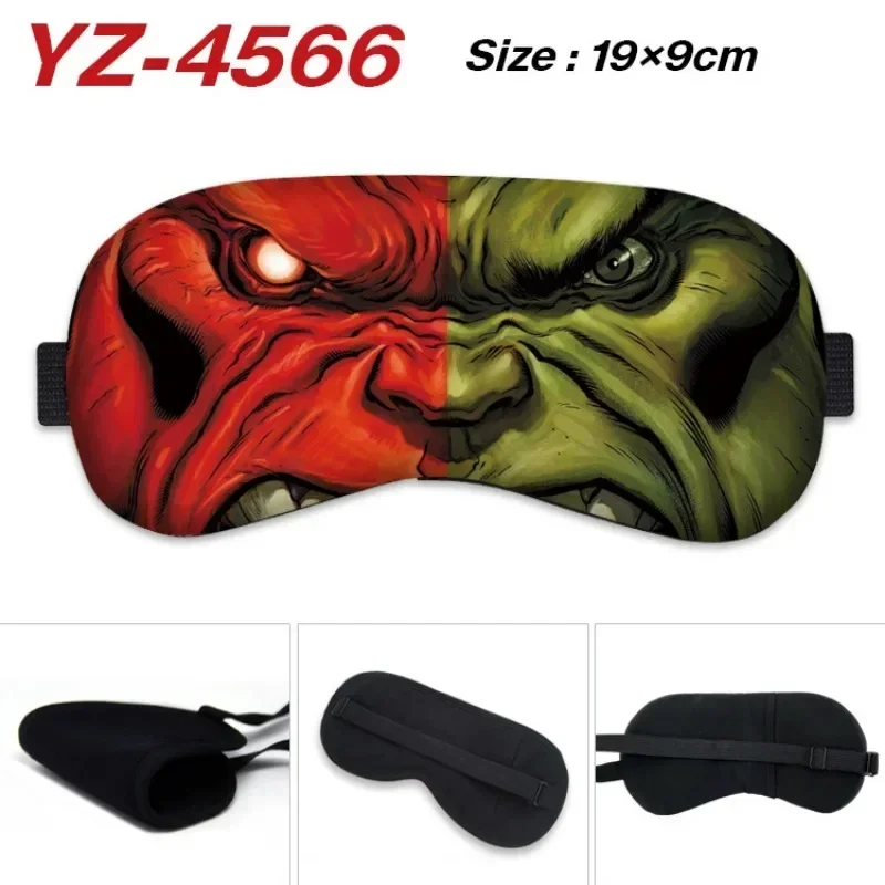 Marvel Blackout Eye Mask Super Heroes Around Eye Mask Superman Deadpool Iron Man Three-dimensional Breathable Sleeping Eye Masks