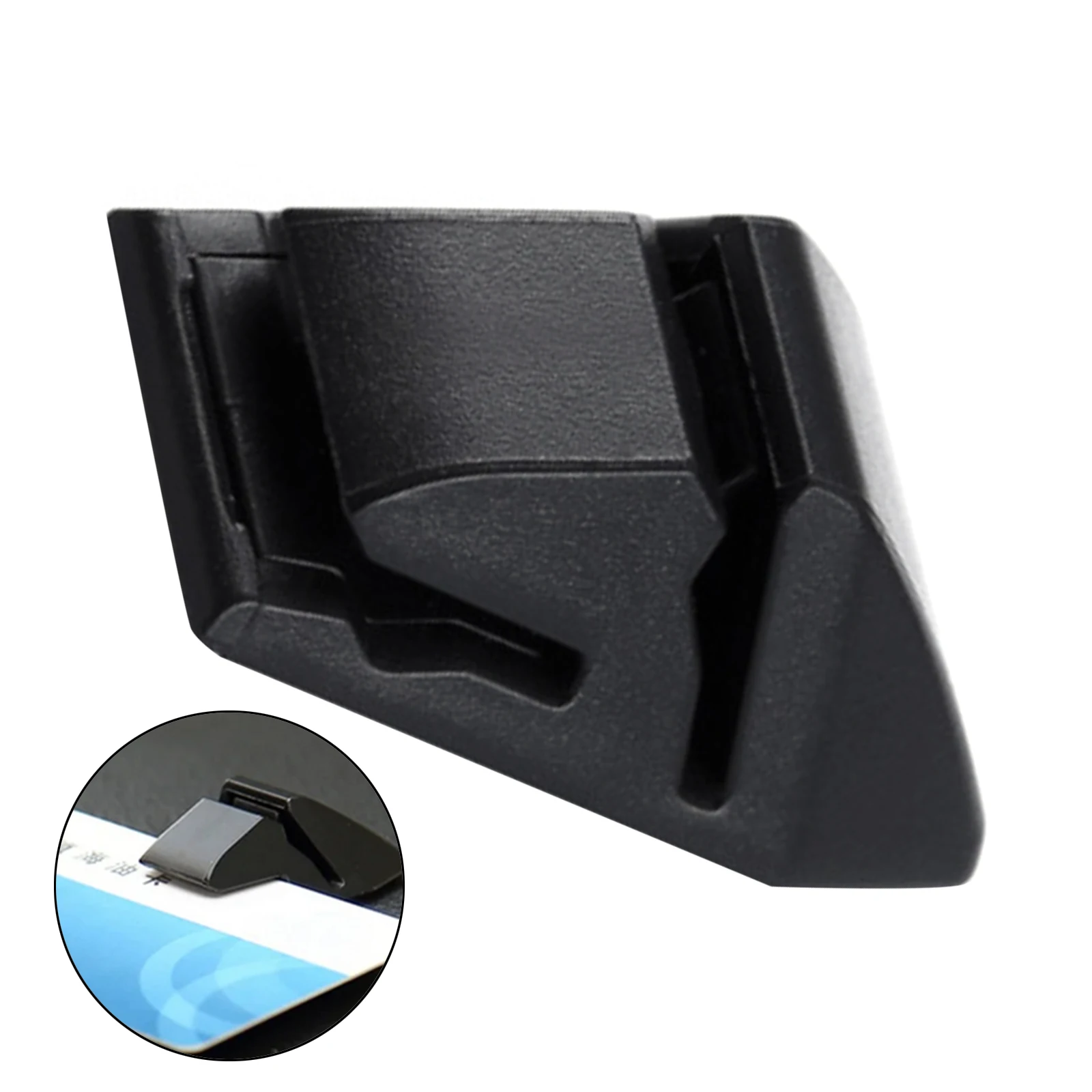 1Pc Plastic Money Clip Card Ticket Belt Holder Clip Personality Mini Bookmark Clips Wallet Ticket Folder