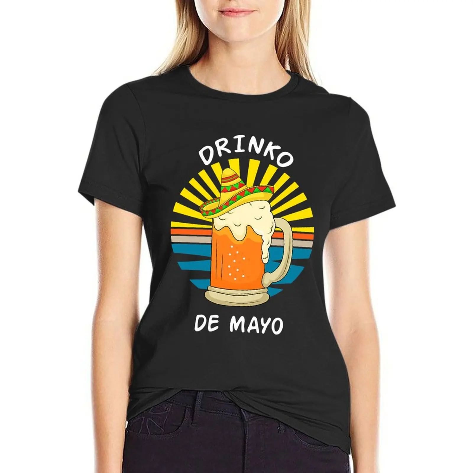 

Drinko De Mayo Funny Cinco De Mayo T-Shirt blacks funnys Womens clothing