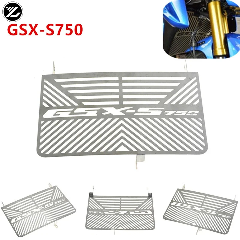 

For Suzuki GSX-S750 GSXS750 GSXS 750 2015-2020 2021 Motorcycle Radiator Guard Protector Grille Grill Cover Water Tank Protection