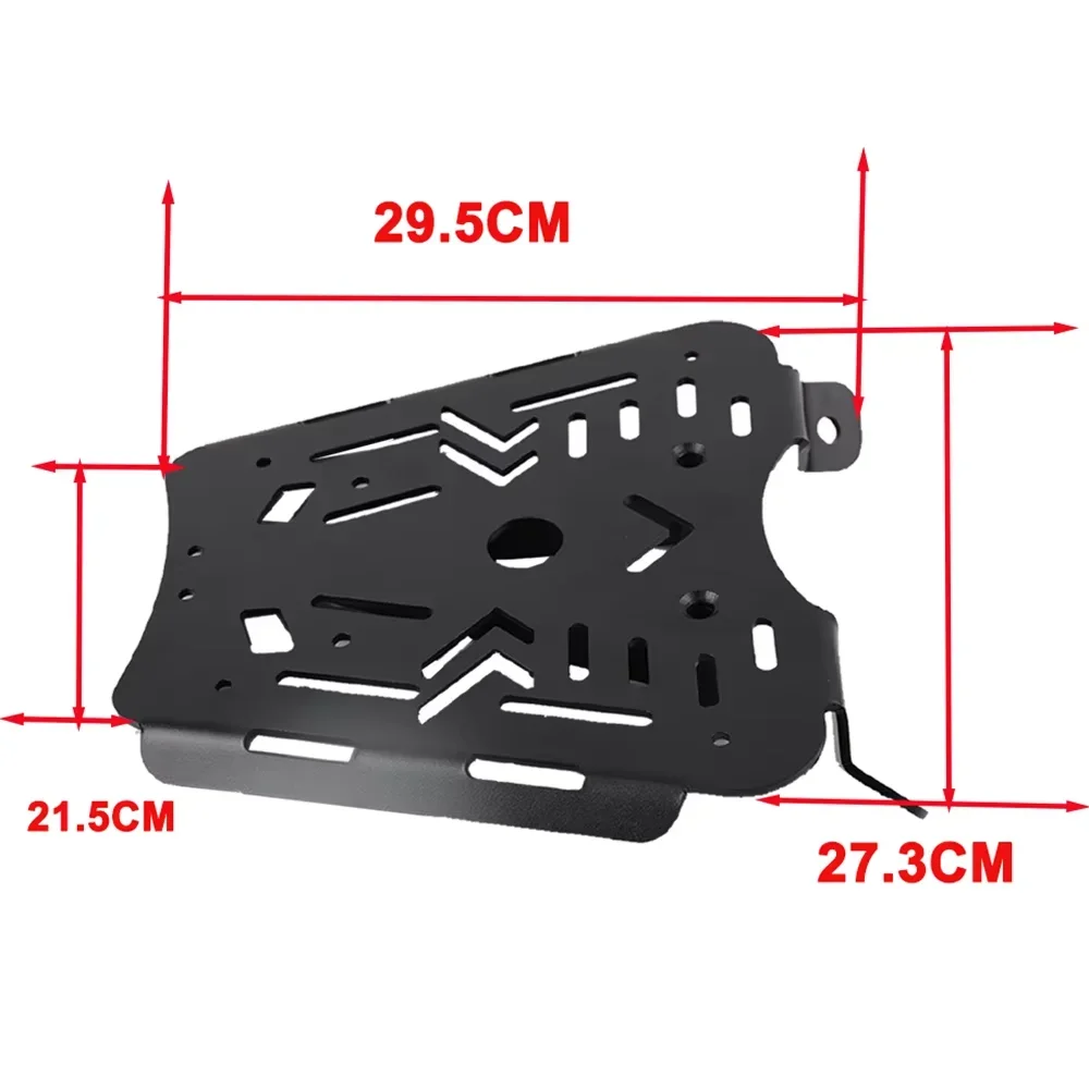 Rear Shelf Luggage Rack Tail Box Bottom Plate Support Trunk Case Bracket For ZONTES 368G 368 G G368 501G Motorcycle Accessories