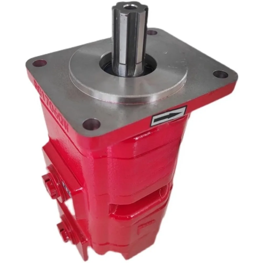 

Hydraulic oil pump gear pump single double triple pump hydraulic left and right rotation