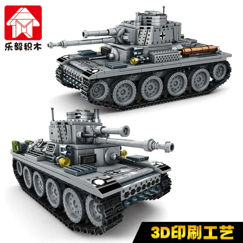 

502+ PCS MOC Military Series 38(t) Tank Building Blocks Set, DIY Home Decor Display, Collector Model for Fans, Special Price