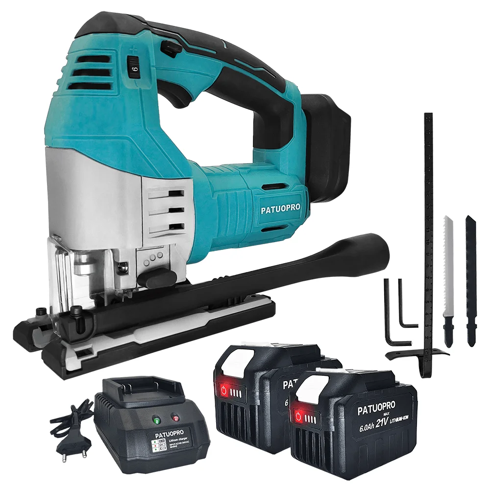 4-Position Brushless Cordless Electric Jig Saw With 6 Variable Speed Orbital Setting Rechargeable Jigsaw For Makita 18v Battery