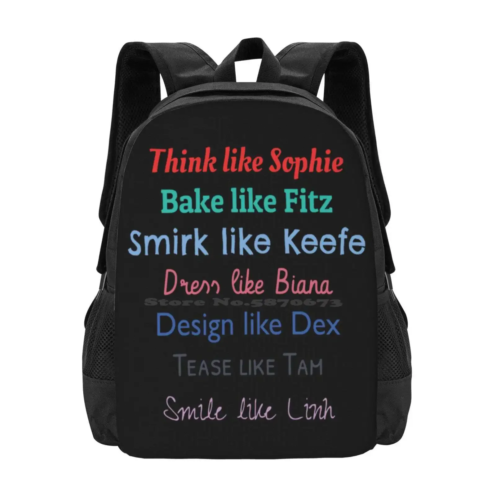 

Keeper Of The Lost Cities Spectacular Seven Hot Sale Schoolbag Backpack Fashion Bags Kotlc Sophie Foster Keefe Sencen And Fitz