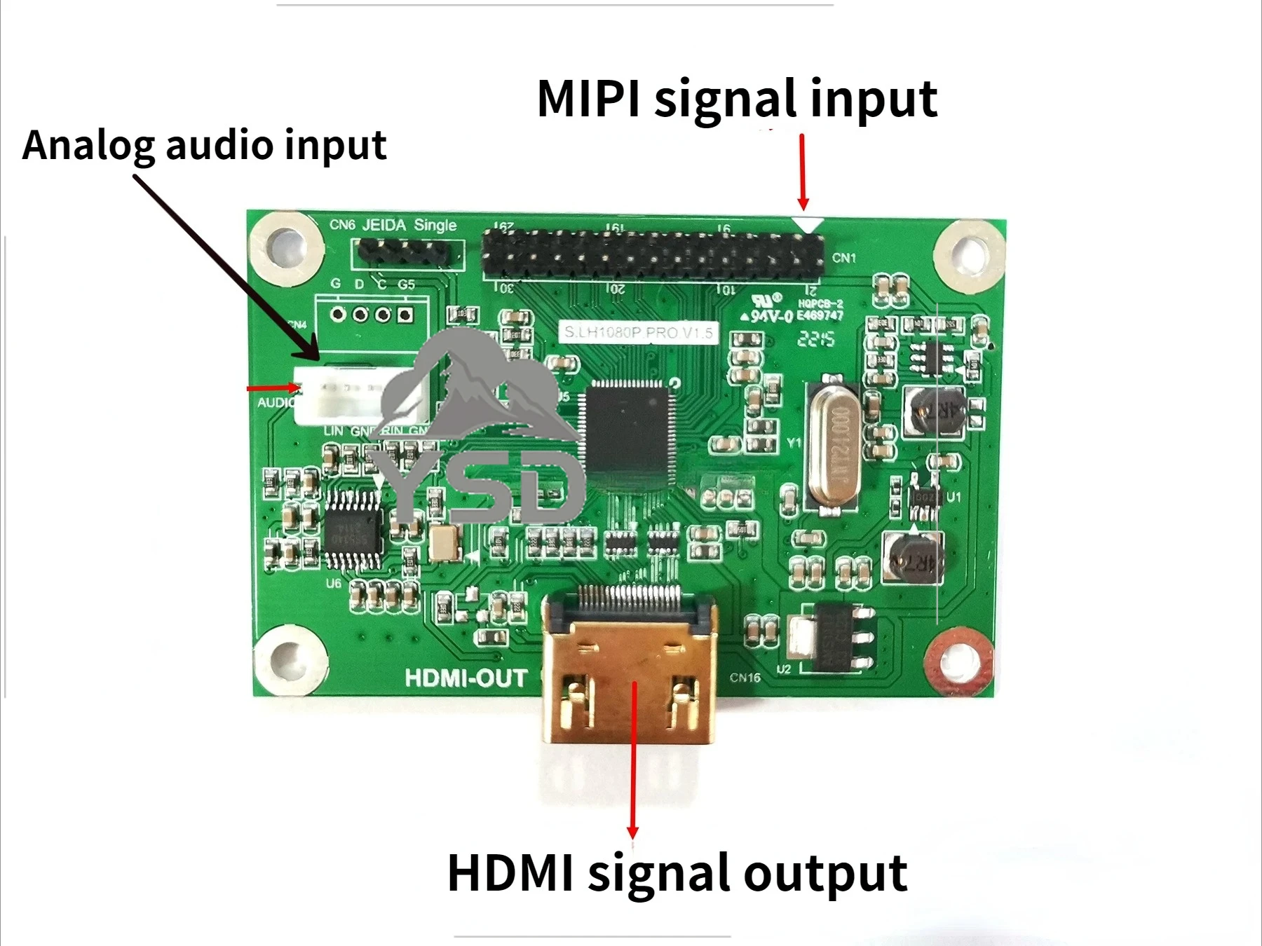 

MIPI to HDMI 2.0 Adapter – Supports 4K/2K/1080P Multi-Resolution Conversion