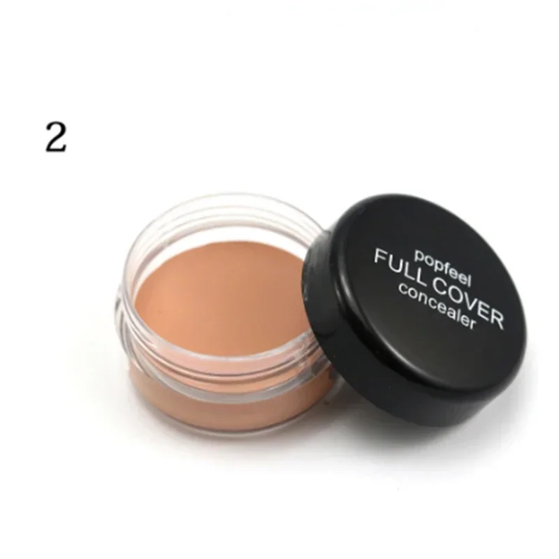 Heallor Professionele Volledige Dekking Contour Basis Make-Up Concealer Crème Verbergen Smet Gezicht Oog Lip Crème Concealer Make-Up Foundation