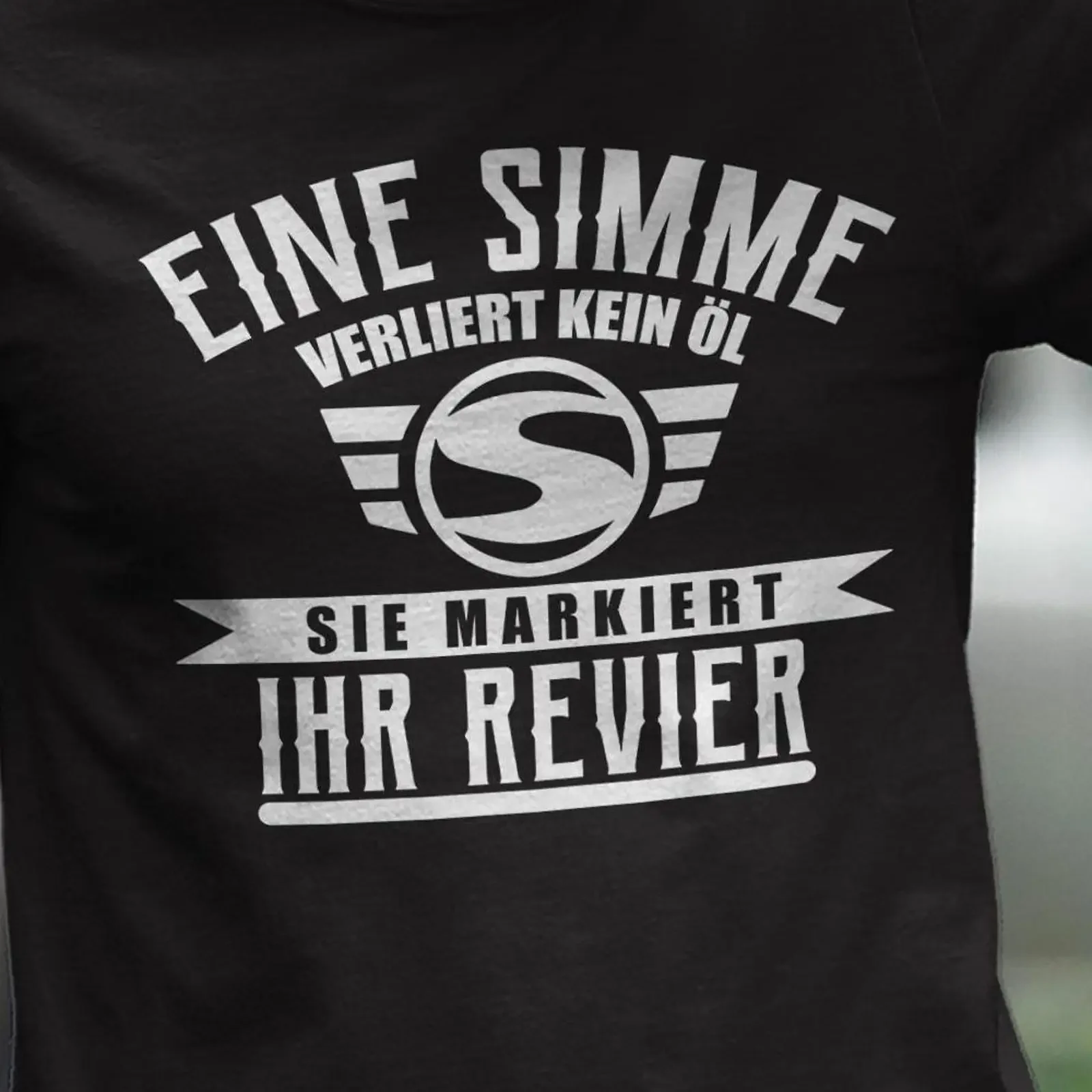 Camiseta divertida Simme No Oil Leak, estilo Simson DDR Moped Fan Ossi, cultura del este para motociclistas, gráfico vintage lavado para hombre