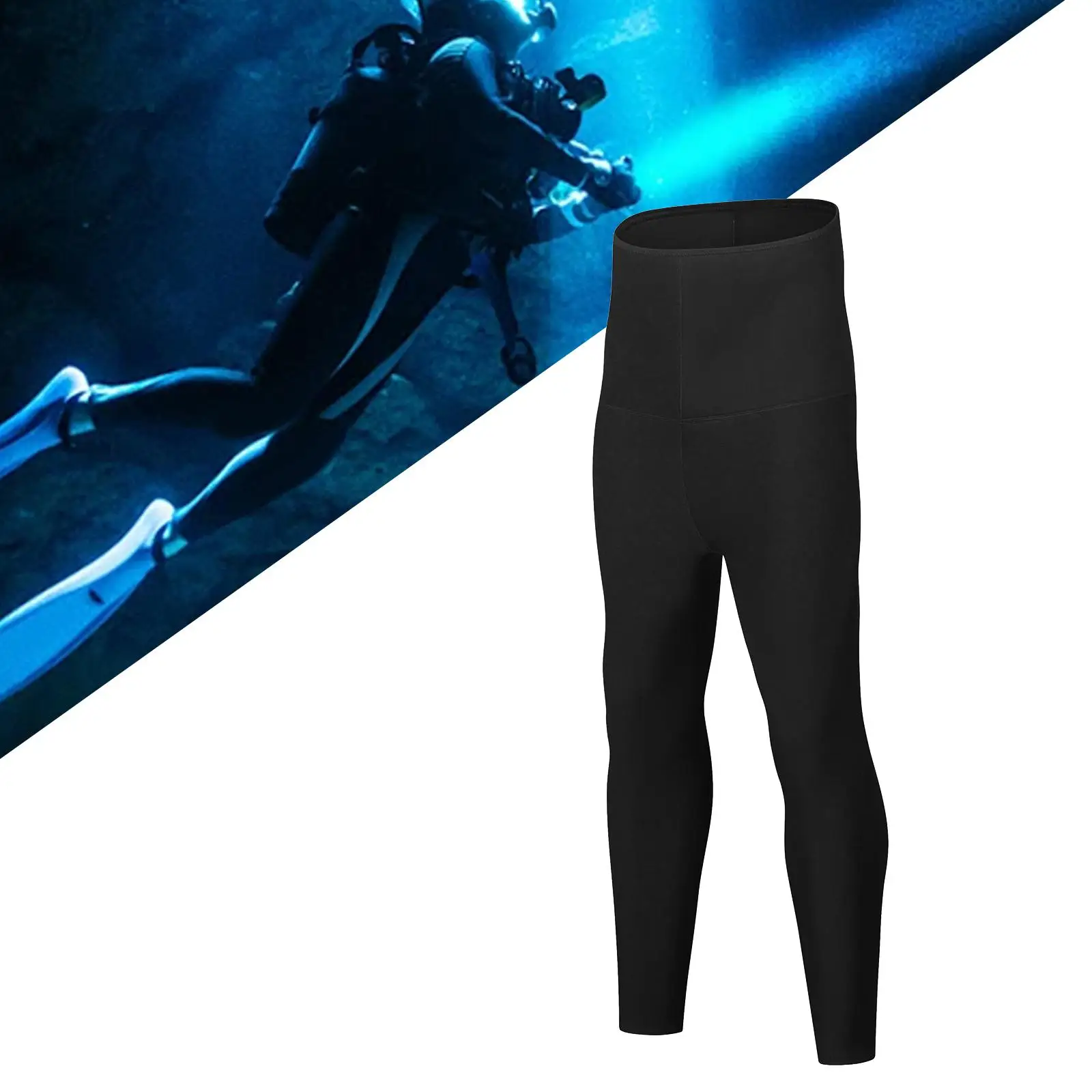 

Men Wetsuit Pants Quick Dry 3mm Neoprene Swimming Pants Scuba Diving Suit for Watersports Freediving Snorkeling Surfing Canoeing