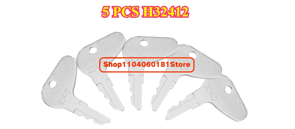 5 قطعة H32412 مفتاح الإشعال مجموعة L2250 L3400 L3901 MX يستبدل 32412 35260-31852 لكوبوتا ماهيندرا ميتسوبيشي علبة Cad جرار