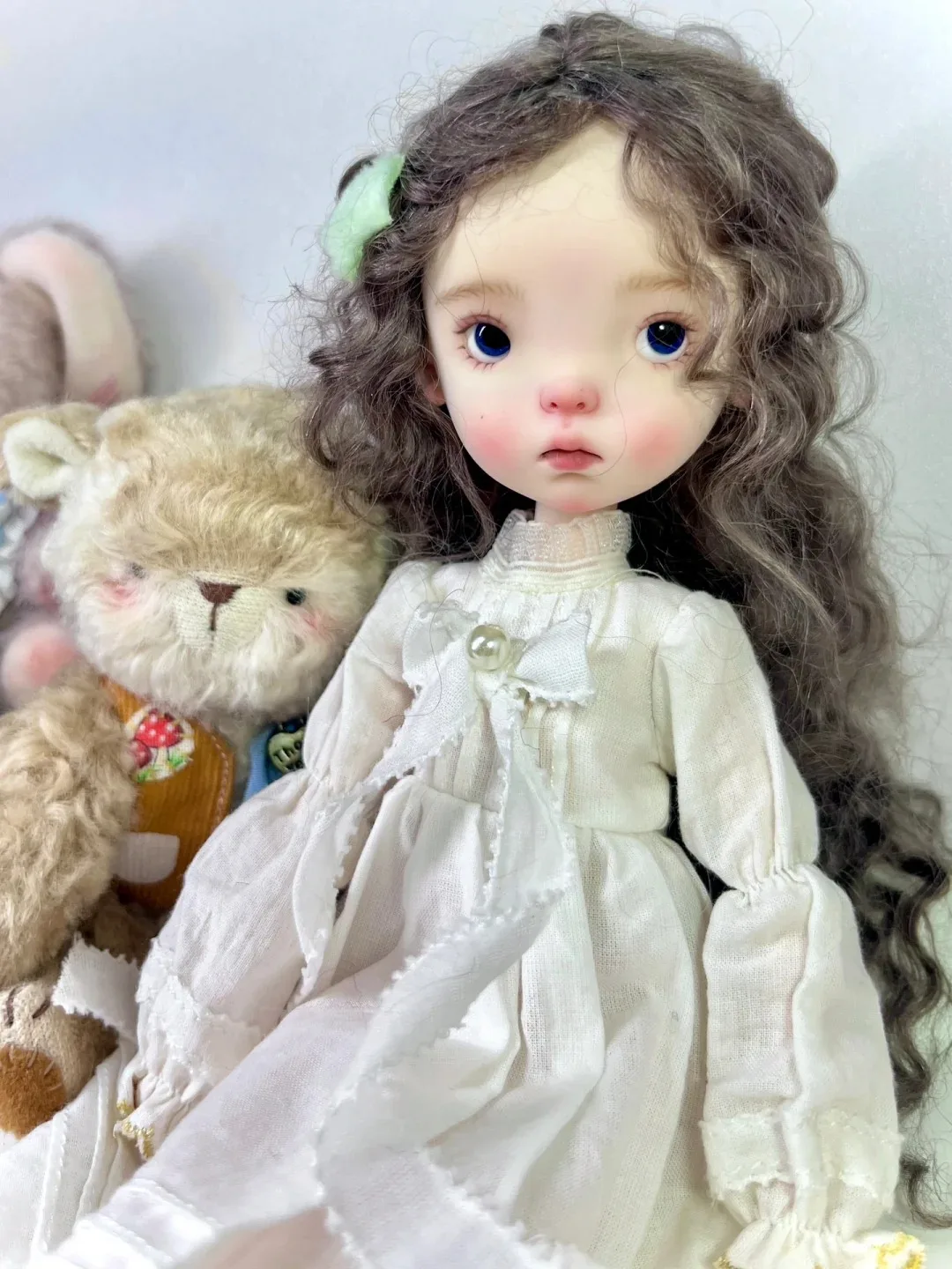 PreOrder Landou Nude Dolls 1/6 Bjd Doll Sweet Young Girl Melancholy Style Sad Girl High Quality Ball Jointed Dolls