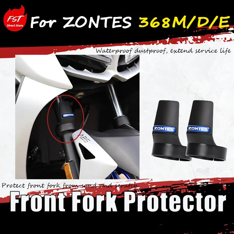 

For ZONTES 368M/D/E modification, the front shock absorption guard cover for the shock absorption and dust-proof cover