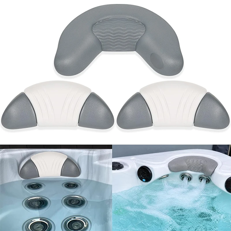 3 Pack Spa Headrest Pillow Kit, 1 Neck Pillow + 2 Headrests 26-1303-85, for Artesian Island & Tidal Fit Swim Spas Hot Tub