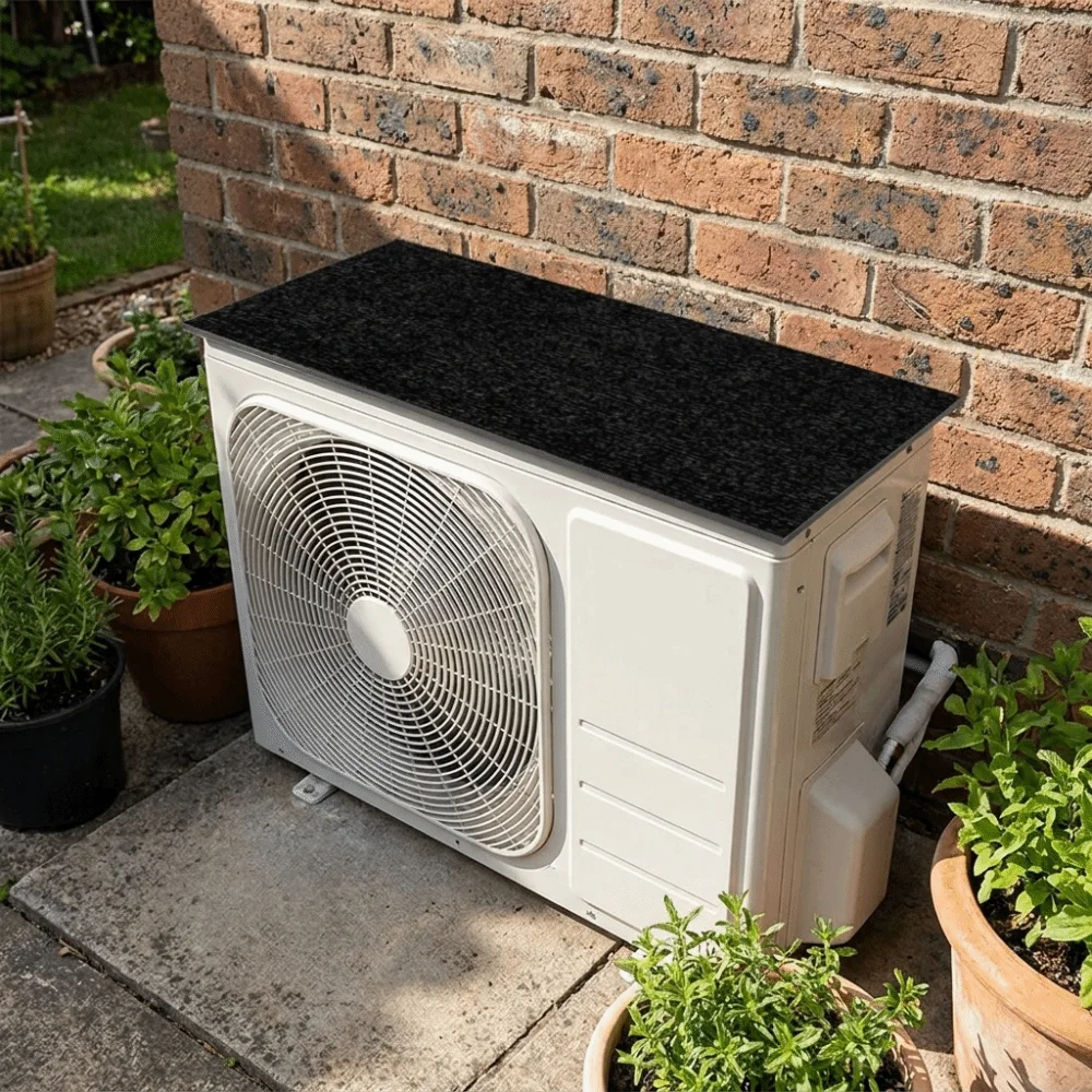Waterproof Air Conditioner Cover Soundproof Rainproof Noise Reduction Pad Weatherproof Removable Dust-proof Cover Window Area
