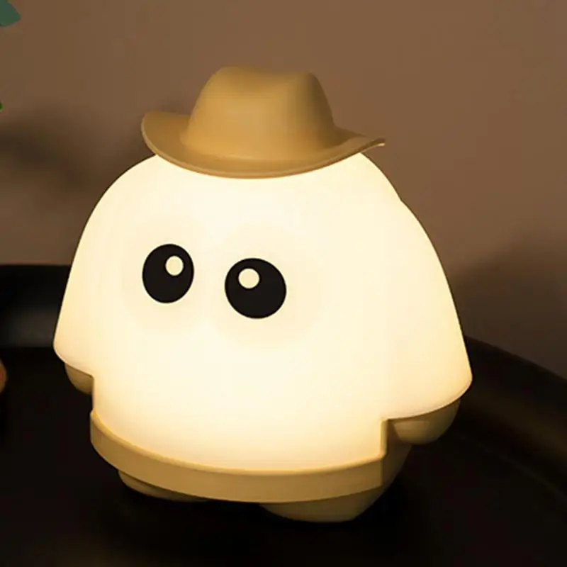 Night Light สําหรับเด็กการ์ตูน Nursery Night Light เดสก์ท็อปตกแต่งชาร์จน่ารักโคมไฟแปลกใหม่พร้อมตัวจับเวลาสําหรับ