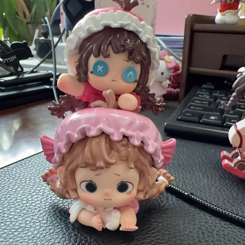 

Genuine Fu Fu V4 Blind Box Fufu Wonderful House Series Mysterious Surprise Box Figure Pvc Model Doll Toy Gifts Decoration Statue