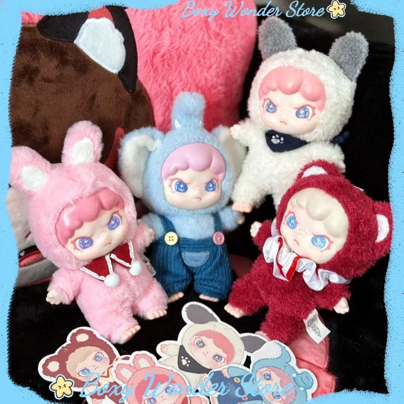 

Подлинная серия Dora Rongrong Animal House, виниловая плюшевая слепая коробка, модные игрушечные сумки и подвески в качестве подарков для девочек Kawaii