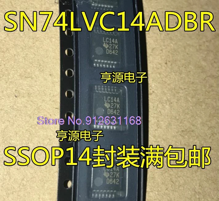 (10PCS/LOT) SN74LVC14  SN74LVC14ADBR  LC14A  SSOP14