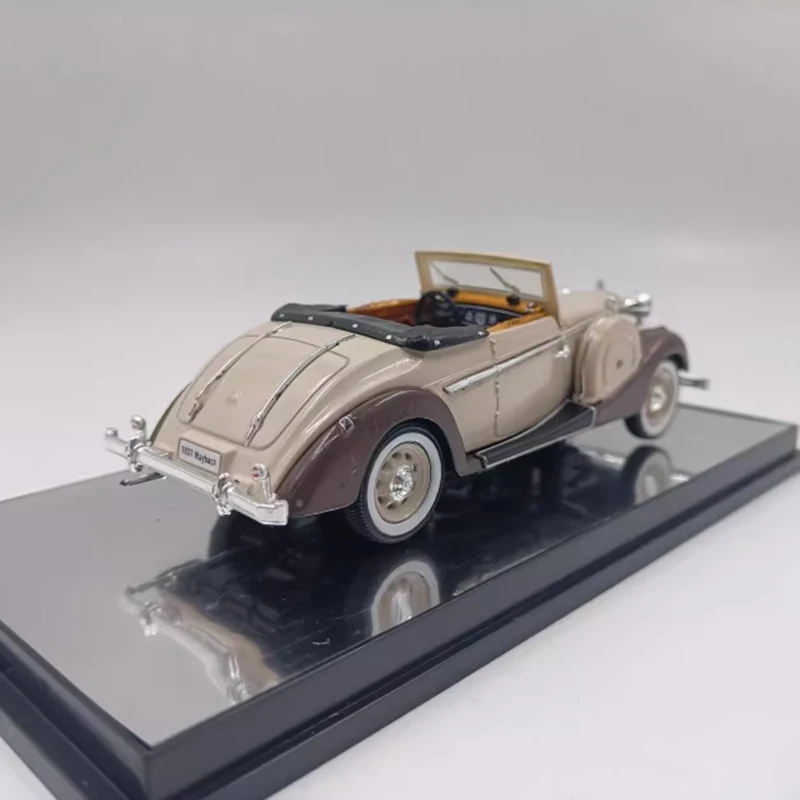 マイナー欠陥 1:43 スケール 1937 コンバーチブルクラシックカー合金シミュレーションカーモデル静的コレクション装​​飾ホリデーおもちゃギフト