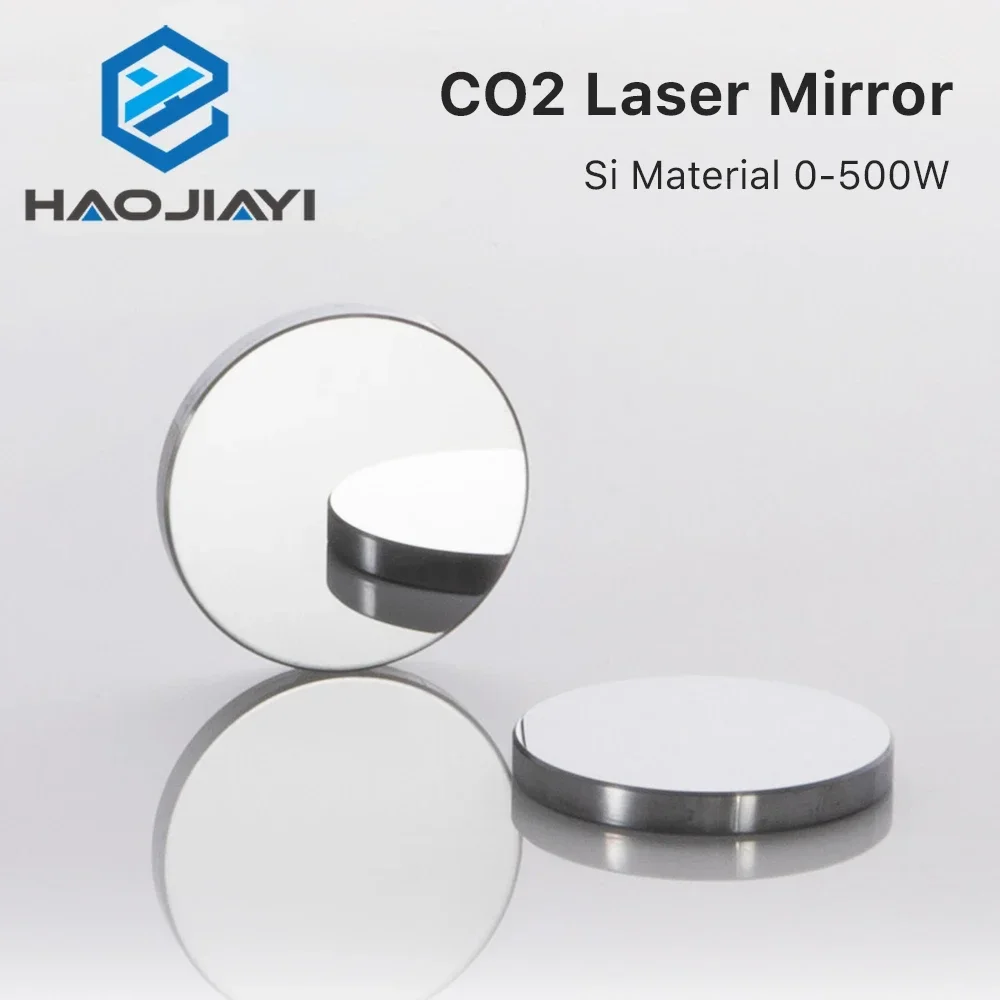 

500W Co2 Laser Si Reflective Mirrors Lens Refiectivity 99.6% Black-Coating Reflector Lens for CO2 Laser Engraver