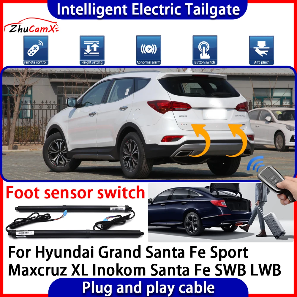 

Automatic kit Intelligent Electric Tail Gate Lift Tailgate for Hyundai Grand Santa Fe Sport Maxcruz XL Inokom Santa Fe SWB LWB