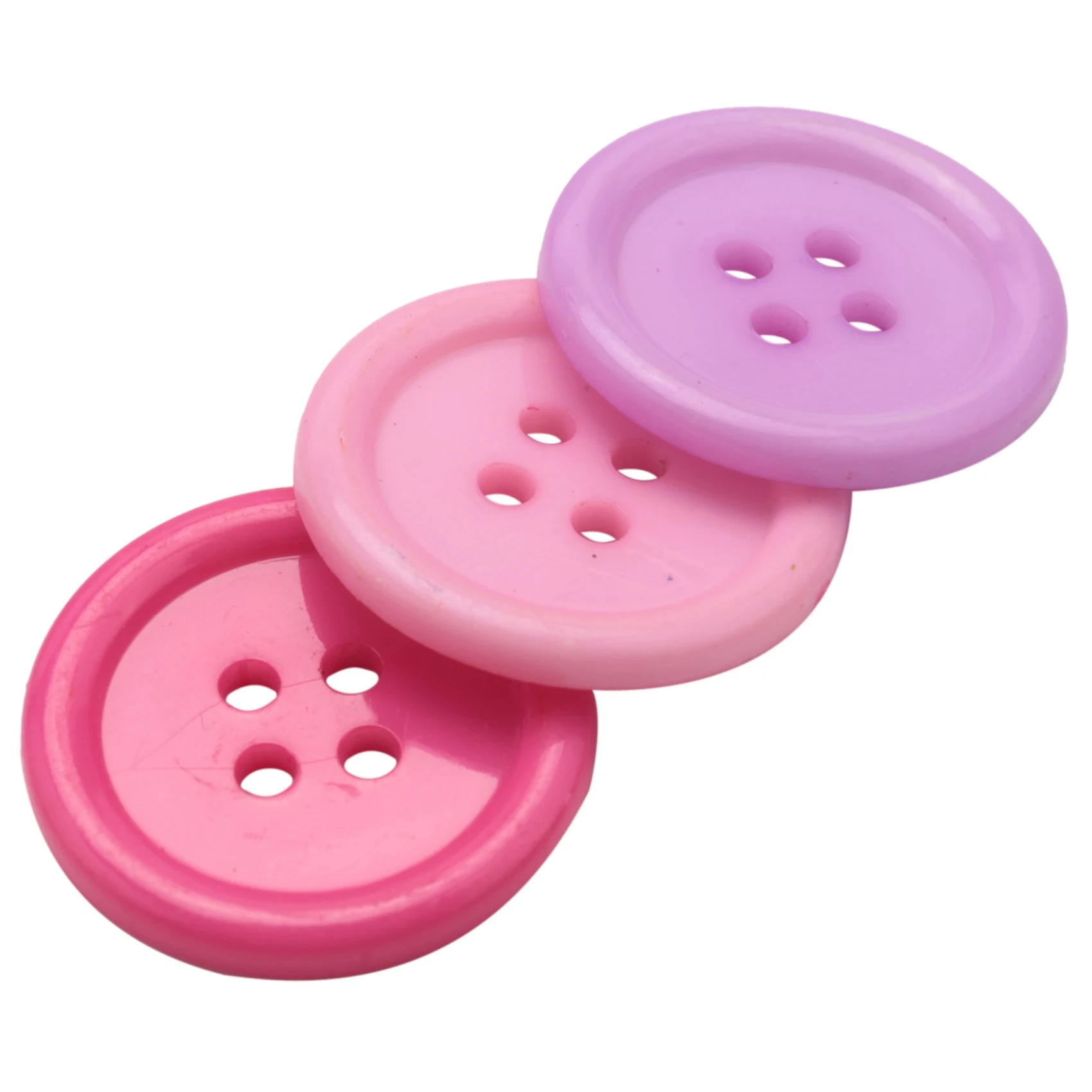 SYW-Generic DIY Random Color Set Of 200 Sewing Buttons Craft For Kids DIY , Plastic, Random Color, 20Mm
