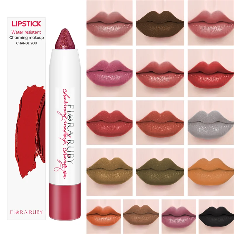 Lippenstift Lippenstift Voor Vrouwen Langdurige Lippenstiften Waterdichte Lipstick Matte Fluwelen Non-Stick Cup Lipsticks Pen